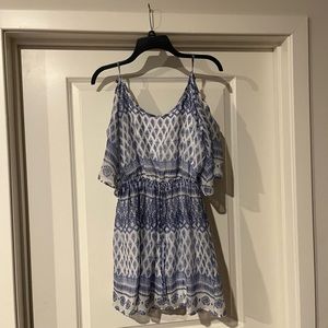 Cold shoulder dress